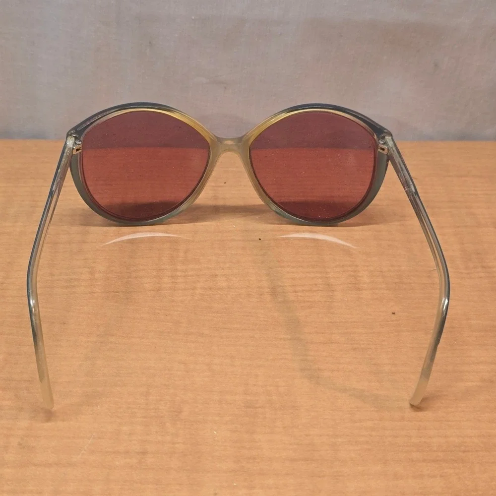 Vintage 1990s Glasses Ombre Frames Atlantic Noran Brand‎ Originally Sunglasses
